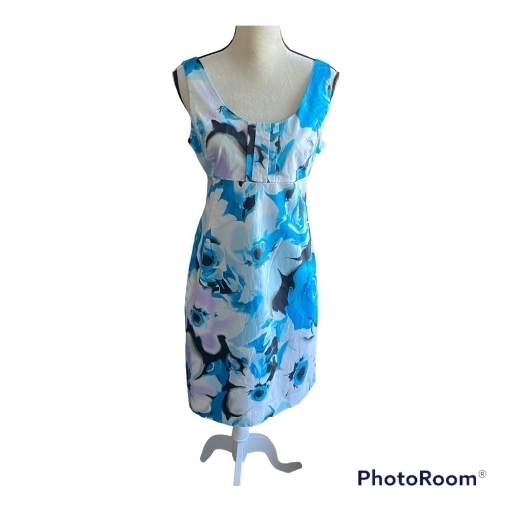 NEW YORK & COMPANY-STUNNING FLORAL DRESS-SIZE 10